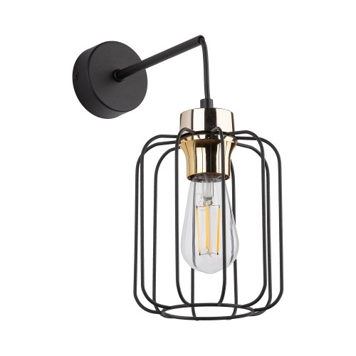 GALAXY NEW Kinkiet 1 4742 TK Lighting Złoty, Czarny Czarny
