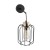 GALAXY NEW Kinkiet 1 4742 TK Lighting Złoty, Czarny Czarny