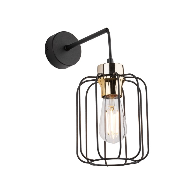 GALAXY NEW Kinkiet 1 4742 TK Lighting Złoty, Czarny Czarny