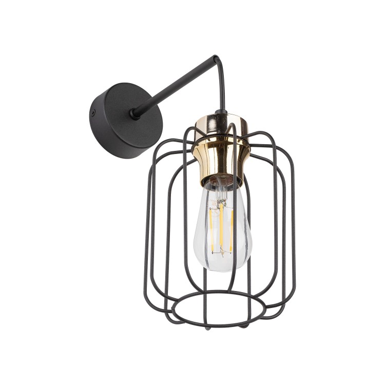 GALAXY NEW Kinkiet 1 4742 TK Lighting Złoty, Czarny Czarny