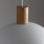 OSLO WHITE Lampa wisząca 1 4851 TK Lighting Biały, Sosna Biały