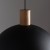 OSLO BLACK Lampa wisząca 1 4852 TK Lighting Sosna, Czarny Czarny