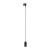 TRACER Trójobwodowy TOP BLACK Wiszący 1 GU10 4844 TK Lighting Czarny Czarny