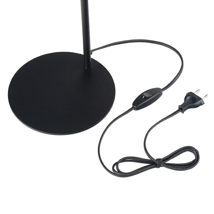 LOGAN BLACK Lampka nocna 1 5414 TK Lighting Czarny Czarny