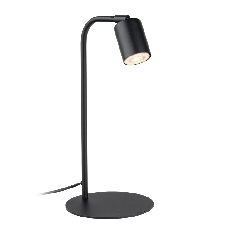 LOGAN BLACK Lampka nocna 1 5414 TK Lighting Czarny Czarny