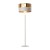 HILTON WHITE/GOLD Lampa podłogowa 1 5074 TK Lighting Biały Złoty, Biały