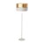 HILTON WHITE/GOLD Lampa podłogowa 1 5074 TK Lighting Biały Złoty, Biały
