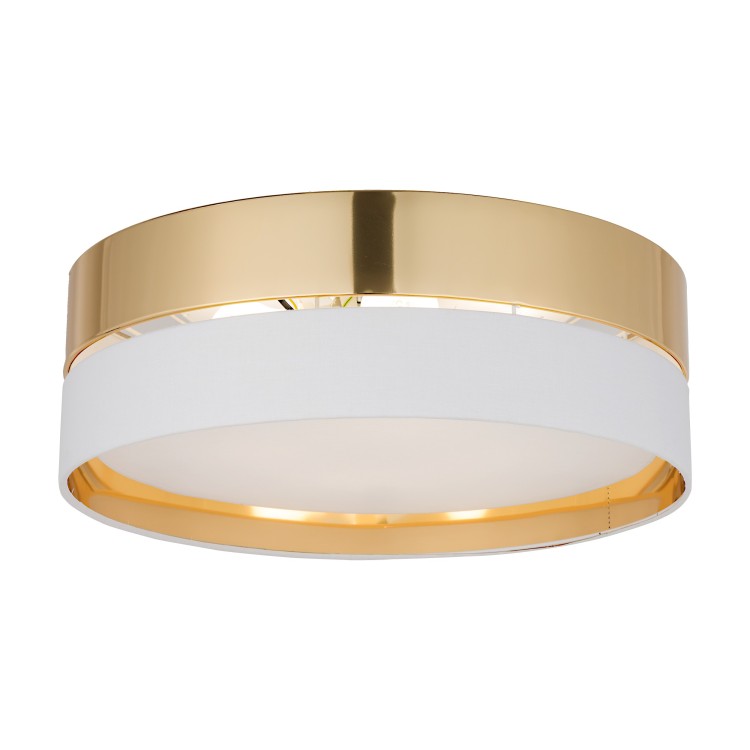 HILTON WHITE/GOLD Lampa sufitowa 4  450 4772 TK Lighting Biały Złoty, Biały