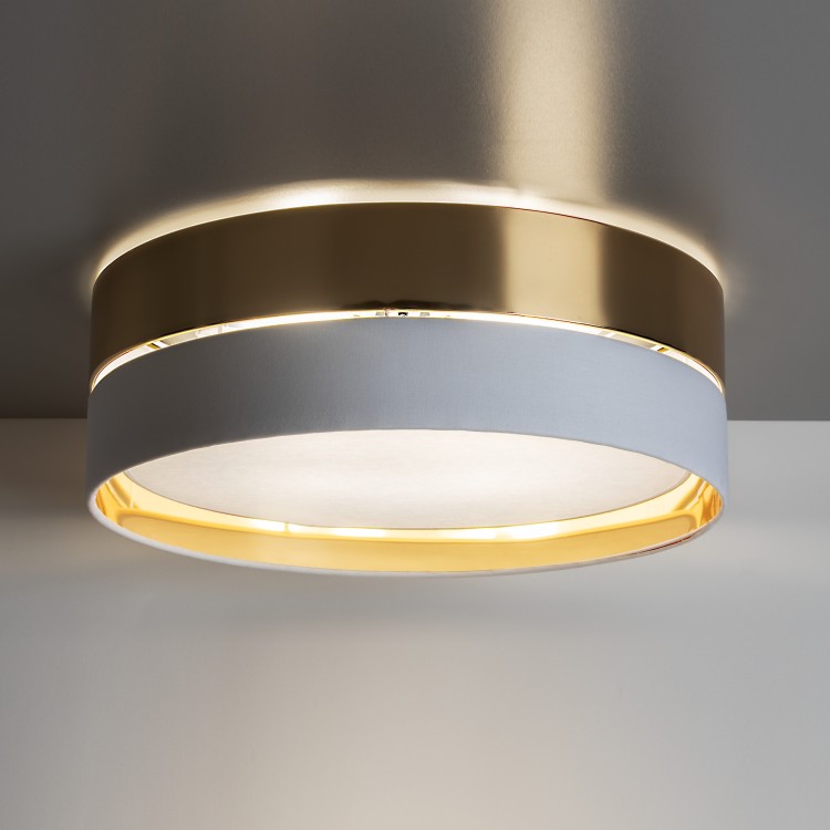 HILTON WHITE/GOLD Lampa sufitowa 4  450 4772 TK Lighting Biały Złoty, Biały