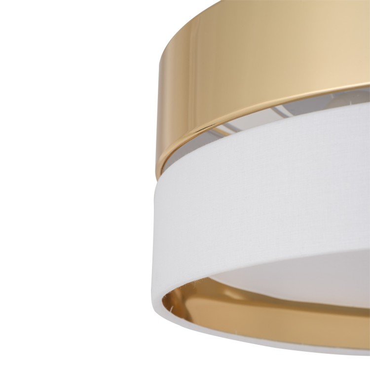 HILTON WHITE/GOLD Lampa sufitowa 4  450 4772 TK Lighting Biały Złoty, Biały