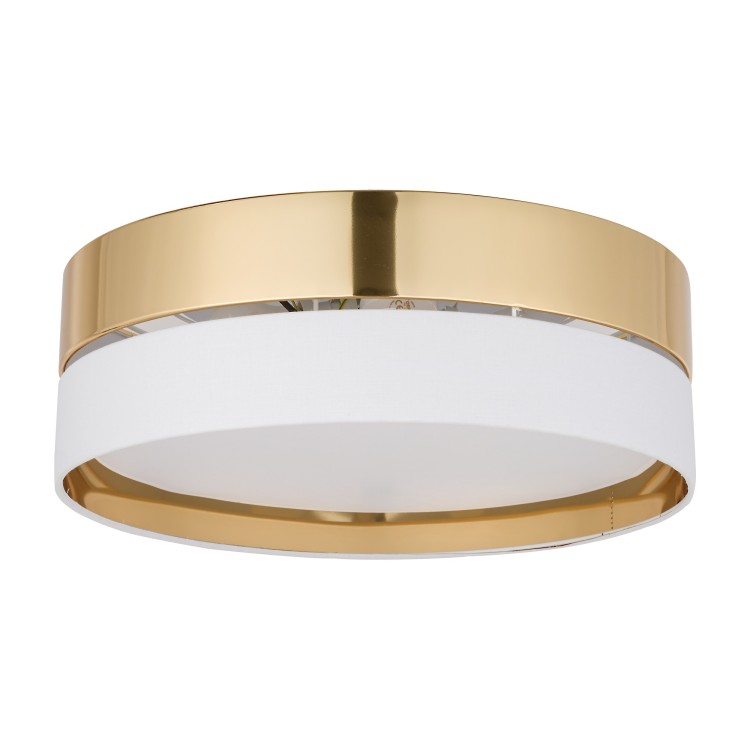 HILTON WHITE/GOLD Lampa sufitowa 4  450 4772 TK Lighting Biały Złoty, Biały