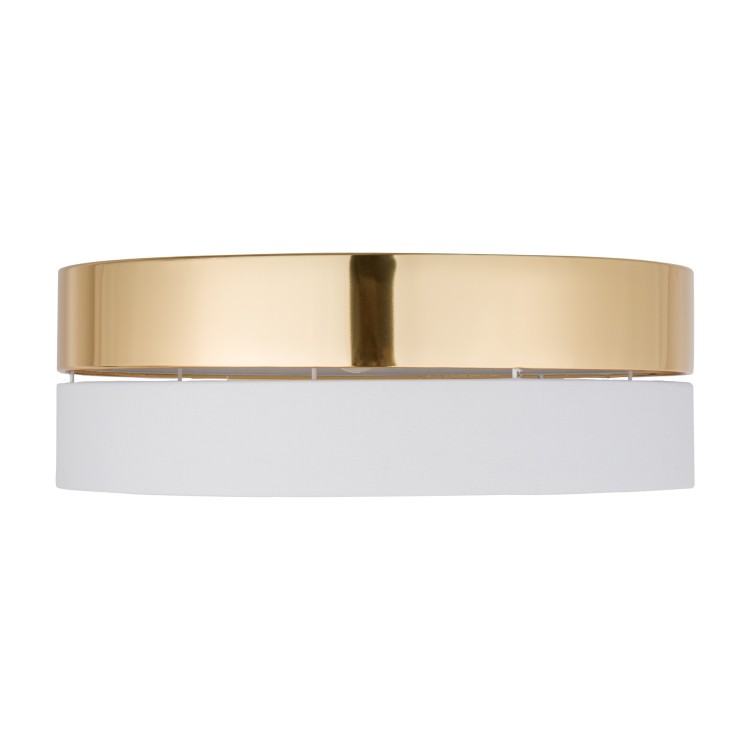 HILTON WHITE/GOLD Lampa sufitowa 4  450 4772 TK Lighting Biały Złoty, Biały