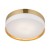 HILTON WHITE/GOLD Lampa sufitowa 4 600 4773 TK Lighting Biały Złoty, Biały