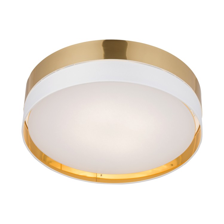 HILTON WHITE/GOLD Lampa sufitowa 4 600 4773 TK Lighting Biały Złoty, Biały
