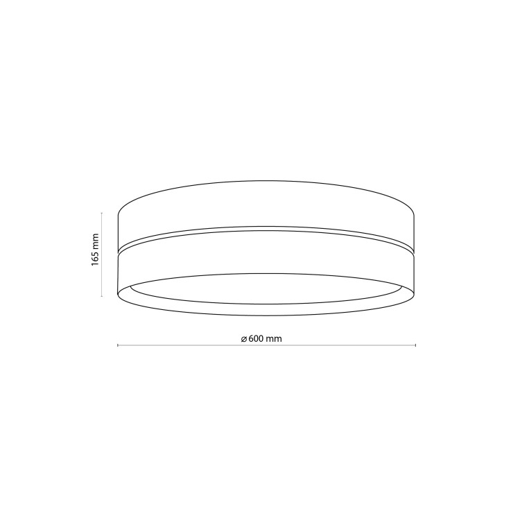 HILTON WHITE/GOLD Lampa sufitowa 4 600 4773 TK Lighting Biały Złoty, Biały