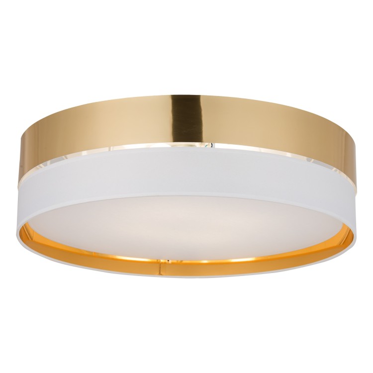 HILTON WHITE/GOLD Lampa sufitowa 4 600 4773 TK Lighting Biały Złoty, Biały