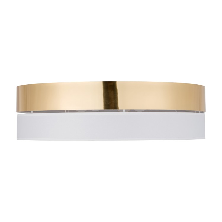 HILTON WHITE/GOLD Lampa sufitowa 4 600 4773 TK Lighting Biały Złoty, Biały