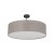 RONDO LINEN Lampa sufitowa 4 600 6248 TK Lighting Czarny Len, Biały