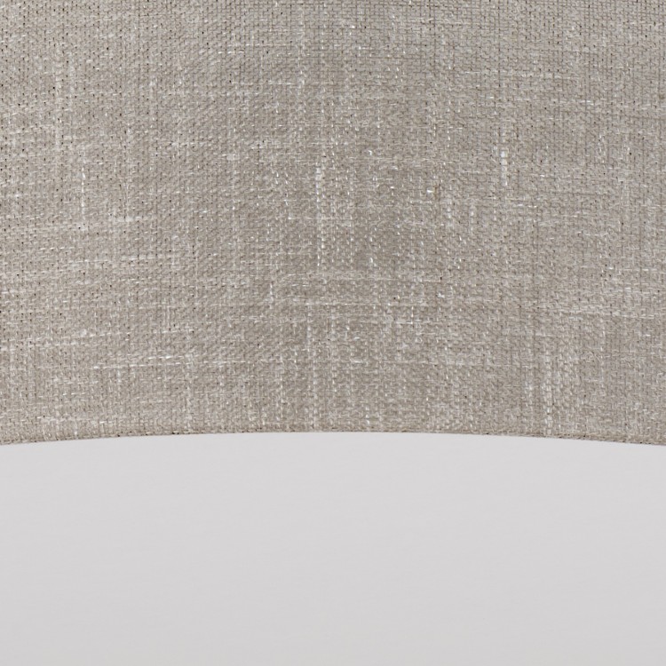 RONDO LINEN Lampa sufitowa 4 600 6248 TK Lighting Czarny Len, Biały
