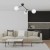 FAIRY BLACK Lampa sufitowa 3 4854 TK Lighting Czarny Biały