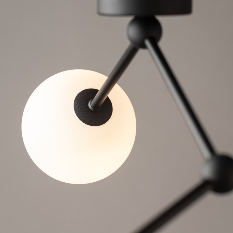 FAIRY BLACK Lampa sufitowa 3 4854 TK Lighting Czarny Biały