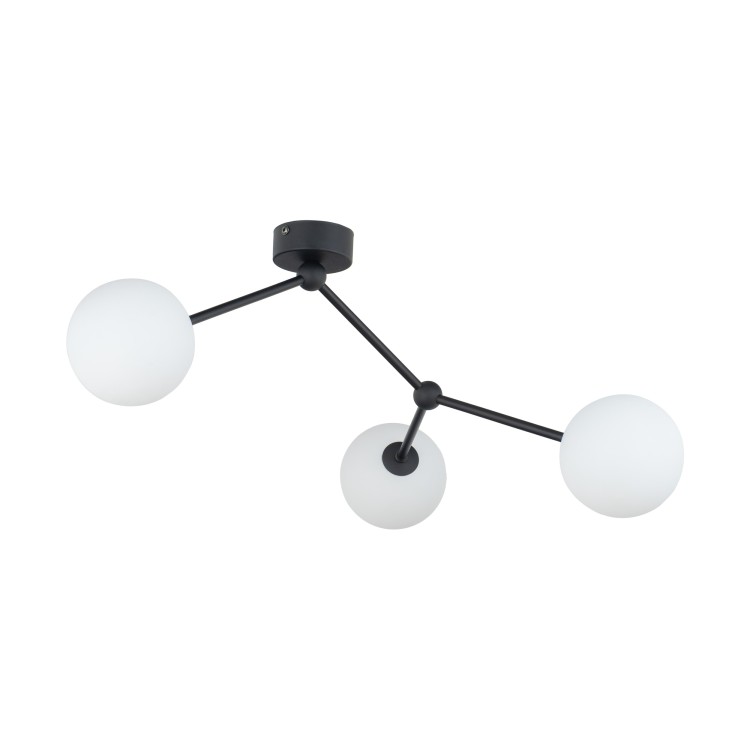 FAIRY BLACK Lampa sufitowa 3 4854 TK Lighting Czarny Biały