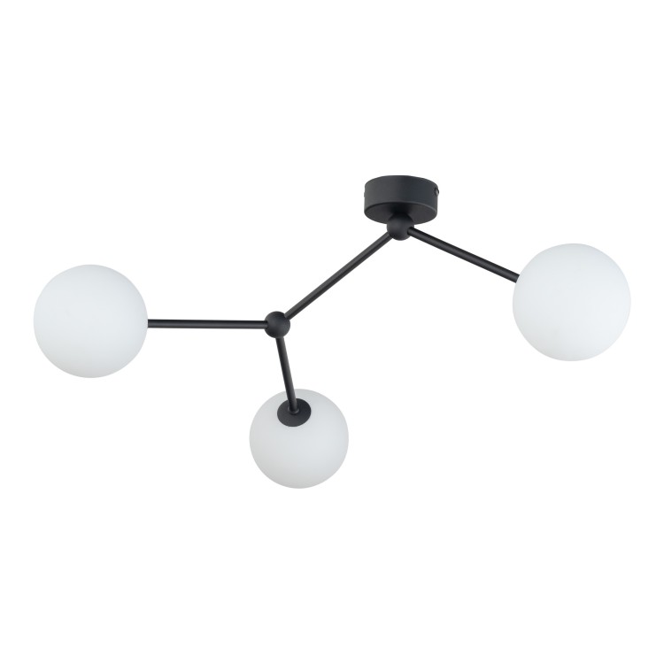 FAIRY BLACK Lampa sufitowa 3 4854 TK Lighting Czarny Biały