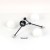 FAIRY BLACK Lampa sufitowa 3 4854 TK Lighting Czarny Biały