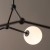FAIRY BLACK Lampa sufitowa 4 4855 TK Lighting Czarny Biały