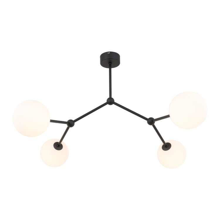 FAIRY BLACK Lampa sufitowa 4 4855 TK Lighting Czarny Biały