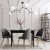 FAIRY BLACK Lampa sufitowa 6 4856 TK Lighting Czarny Biały