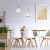 NORD WHITE Lampa wisząca 1 4868 TK Lighting Biały, Sosna Biały