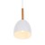 NORD WHITE Lampa wisząca 1 4868 TK Lighting Biały, Sosna Biały