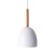 NORD WHITE Lampa wisząca 1 4868 TK Lighting Biały, Sosna Biały