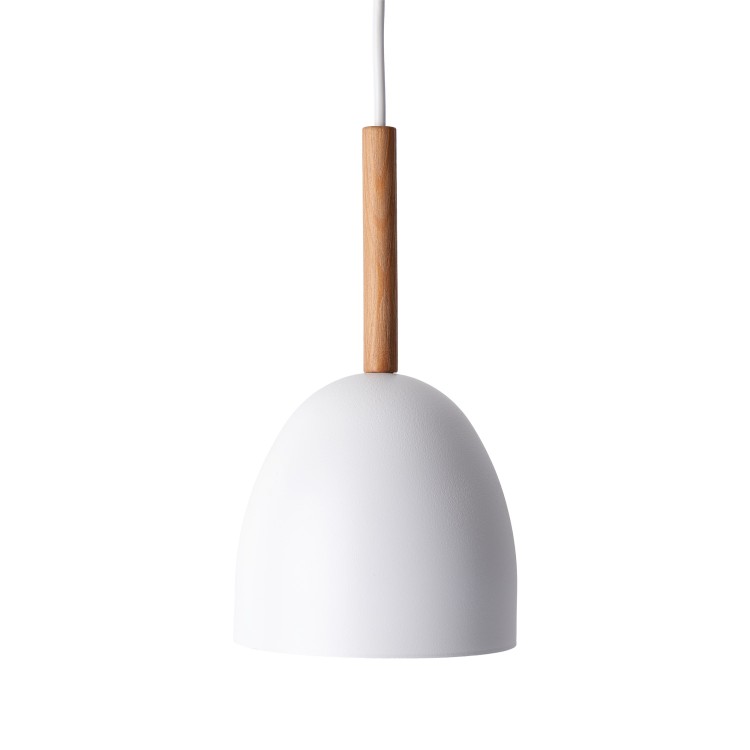 NORD WHITE Lampa wisząca 1 4868 TK Lighting Biały, Sosna Biały