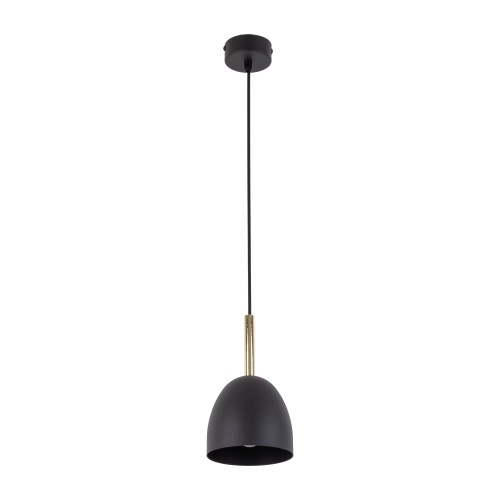 NORD BLACK Lampa wisząca 1 4870 TK Lighting Sosna, Czarny Czarny