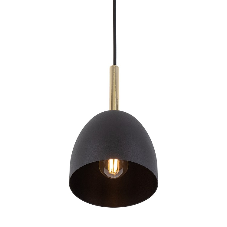 NORD BLACK Lampa wisząca 1 4870 TK Lighting Sosna, Czarny Czarny