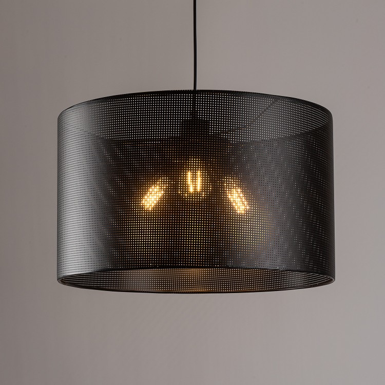 MORENO Lampa wisząca 3 500 4990 TK Lighting Czarny Czarny