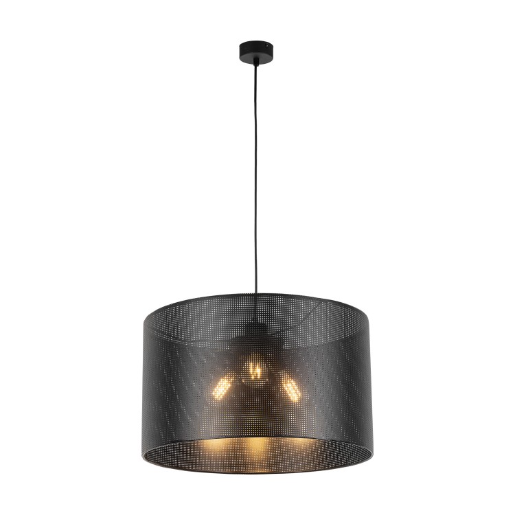 MORENO Lampa wisząca 3 500 4990 TK Lighting Czarny Czarny