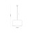 MORENO Lampa wisząca 3 500 4990 TK Lighting Czarny Czarny
