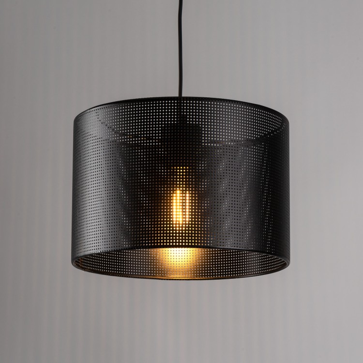 MORENO Lampa wisząca 1 300 4991 TK Lighting Czarny Czarny
