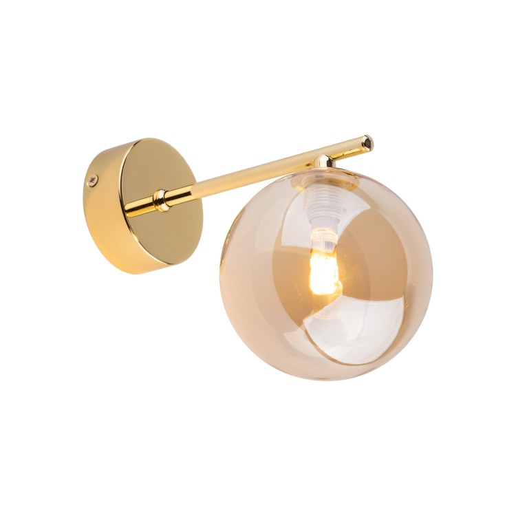 ESTERA GOLD Kinkiet 1 4778 TK Lighting Złoty Bursztynowy