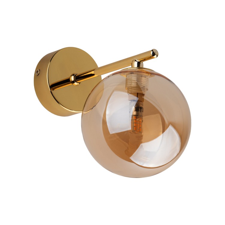 ESTERA GOLD Kinkiet 1 4778 TK Lighting Złoty Bursztynowy