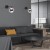 ESTERA BLACK Kinkiet 1 4777 TK Lighting Czarny Grafitowy