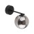 ESTERA BLACK Kinkiet 1 4777 TK Lighting Czarny Grafitowy