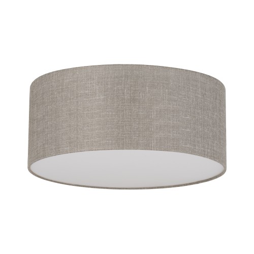 RONDO LINEN Lampa sufitowa 4 450 5636 TK Lighting Biały Len, Biały