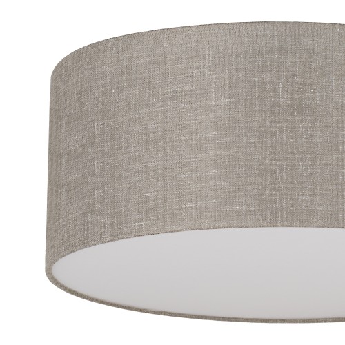RONDO LINEN Lampa sufitowa 4 450 5636 TK Lighting Biały Len, Biały