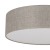 RONDO LINEN Lampa sufitowa 4 600 5637 TK Lighting Biały Len, Biały