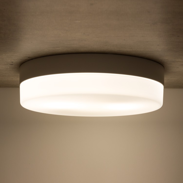 PORI BLACK Plafon łazienkowy 2XE27 IP 44 862 TK Lighting Czarny Biały
