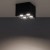 Oprawa kwadratowa Lampa spot punktowa MIDI LED BLACK 10057 NOWODVORSKI Lighting 16W 4000K Loft nowoczesna sufitowa oświetlenie z soczewkami nie oślepia nie oślepiająca barwa dzienna neutralna natynkowa czarna Inspiracje Premium